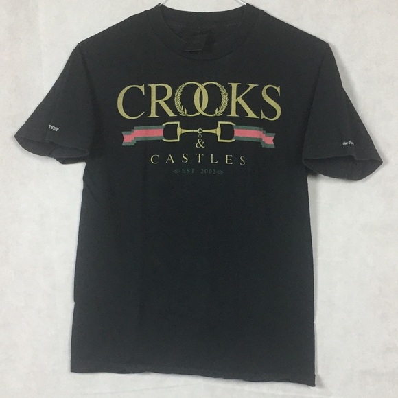 Crooks & Castles Other - Crooks & Castles Black Tee Shirt Size Small